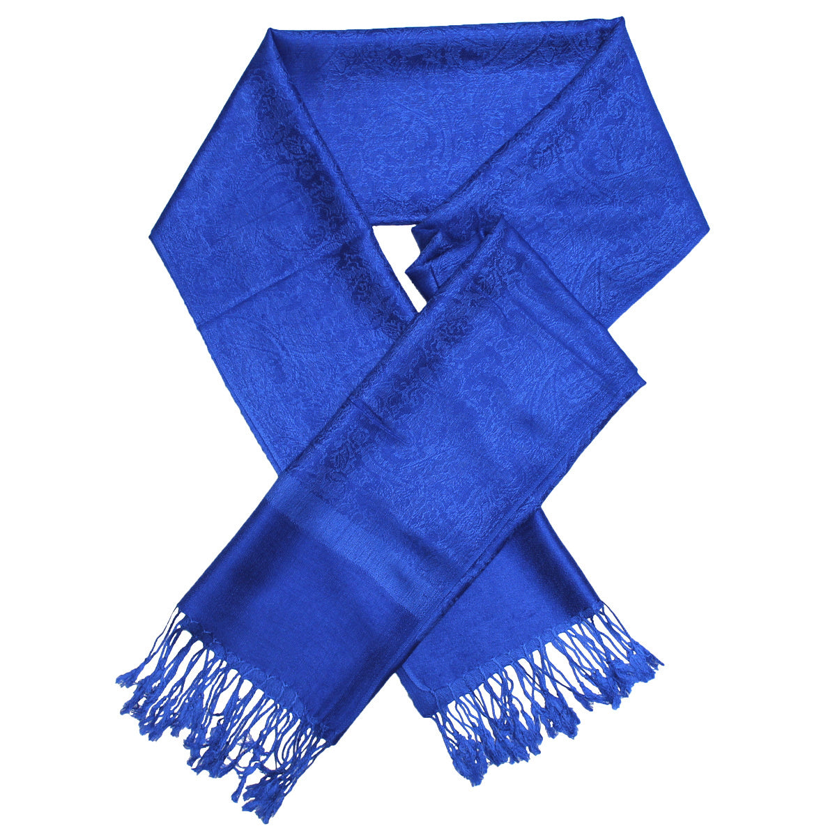Blue Paisley Pashmina Scarves