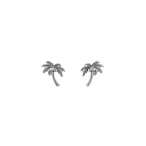 Palm Tree Stud Earrings