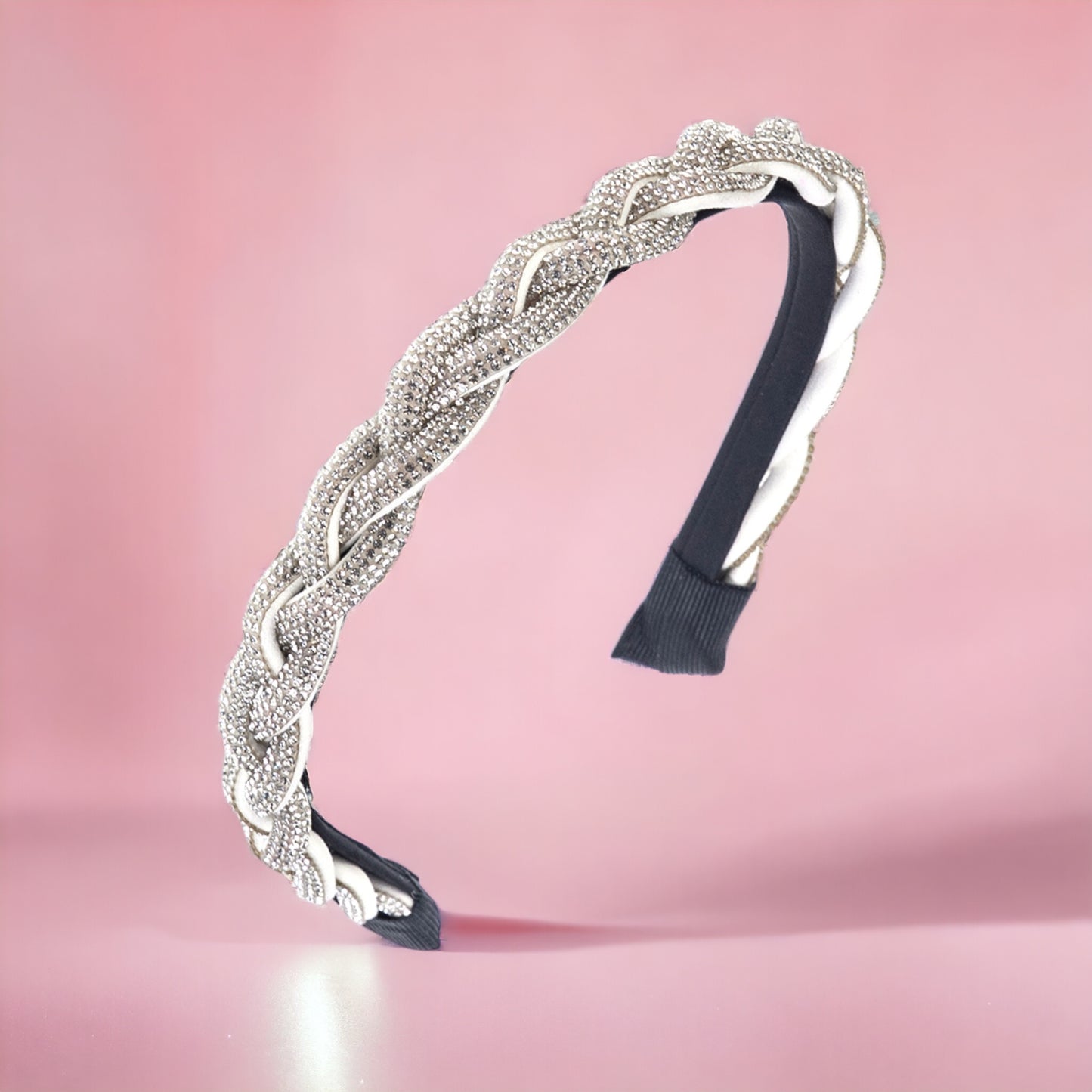 Crystal Braided Headbands