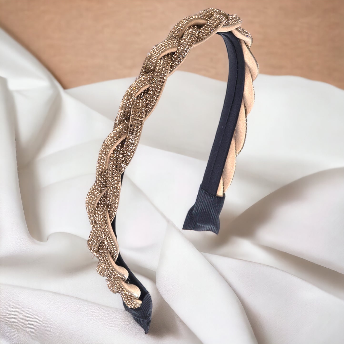 Crystal Braided Headbands