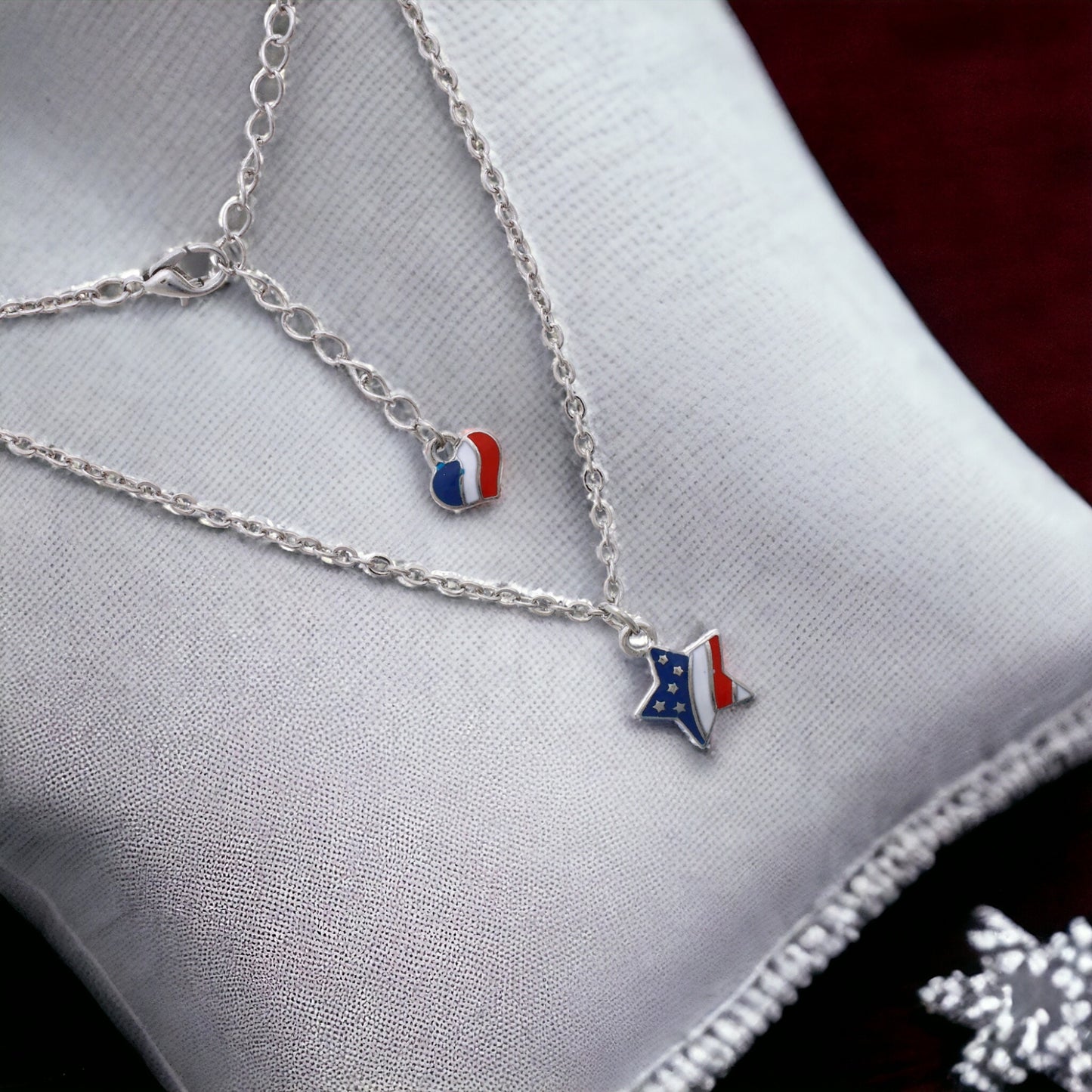American Flag Charm Anklet - Marisa's Shopping Network