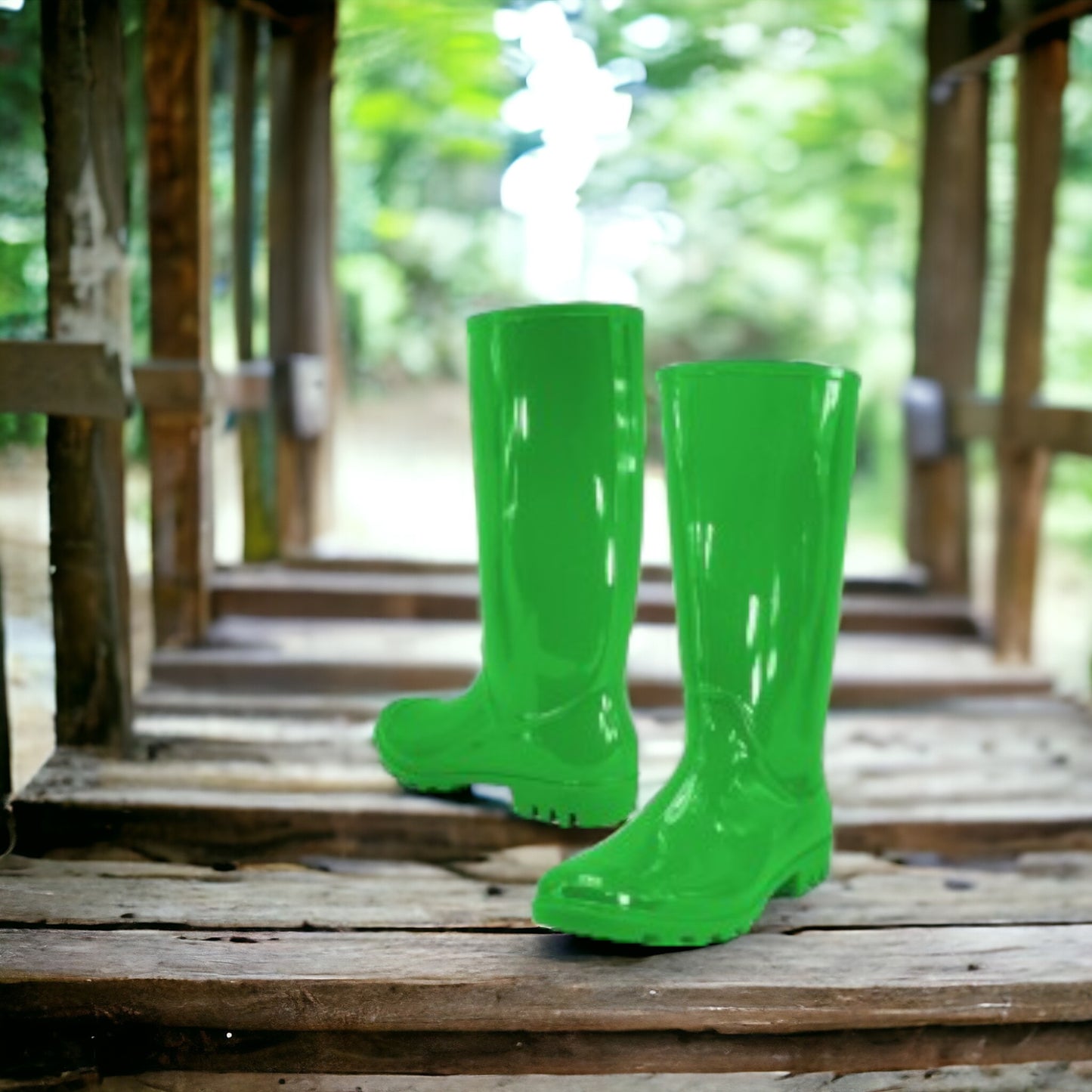 Ladies Size Super Soft Rubber Rain Boots - Marisa's Shopping Network