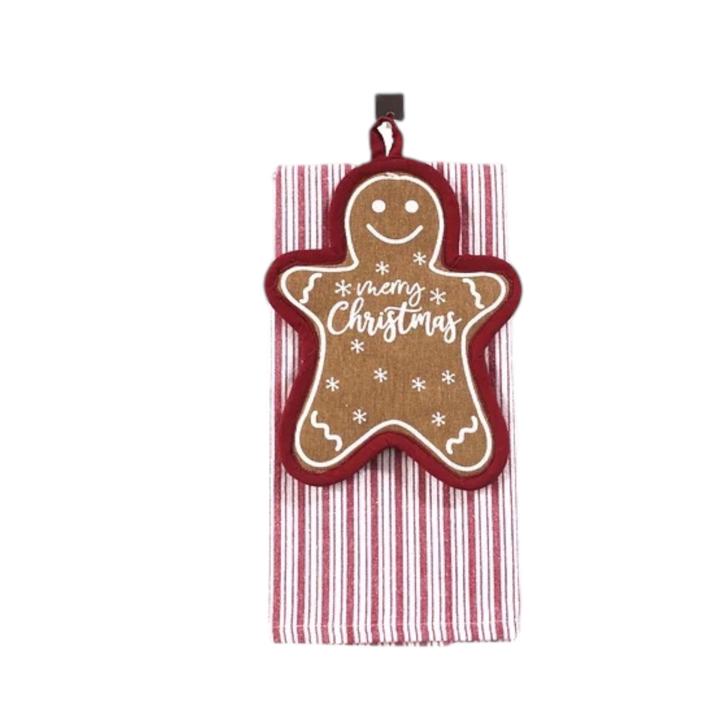 Holiday Dishtowel and Potholder Set
