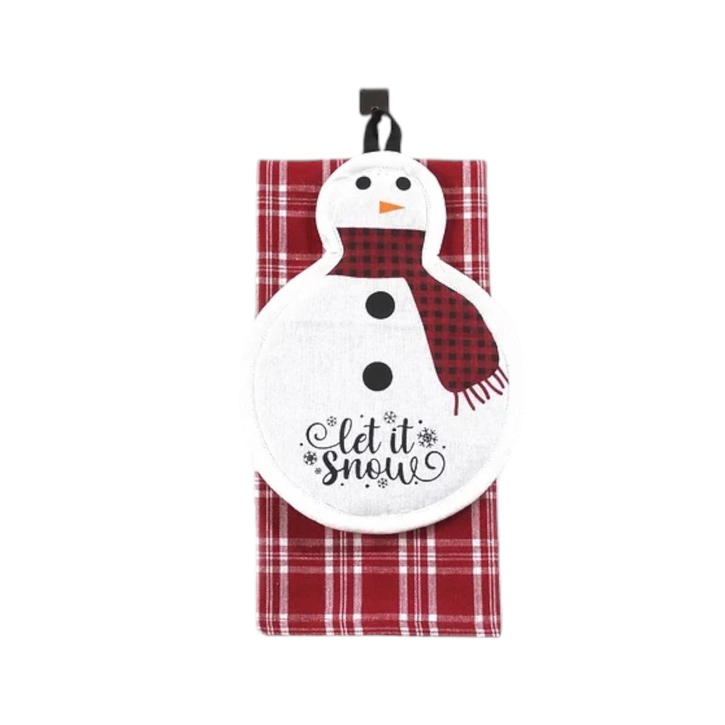 Holiday Dishtowel and Potholder Set