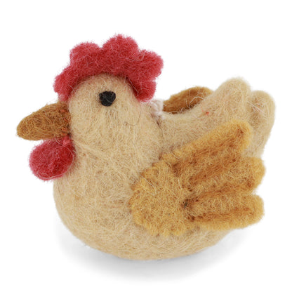 Felt Rooster Hanging Decoration