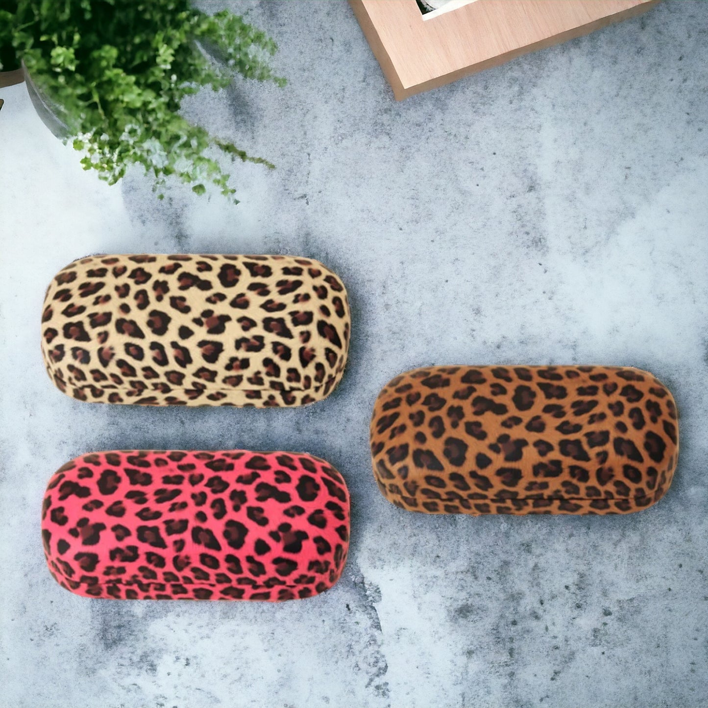 Medium Leopard Print Eyeglass Case - Marisa's Shopping Network 