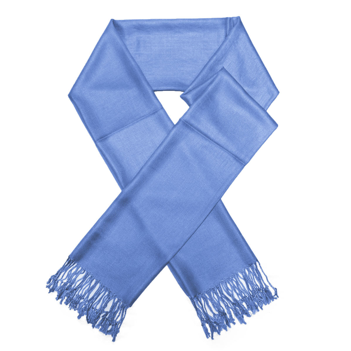 Solid Blue Pashmina Scarves