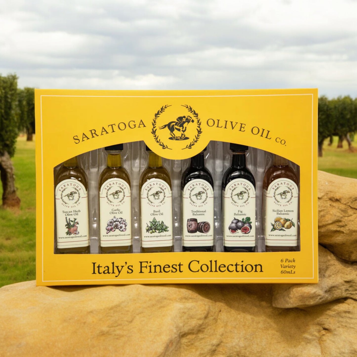 Saratoga Italy's Finest Collection Gift Set 60mL Six Pack Sampler