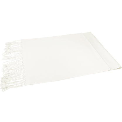 Solid Ivory Pashmina Scarves