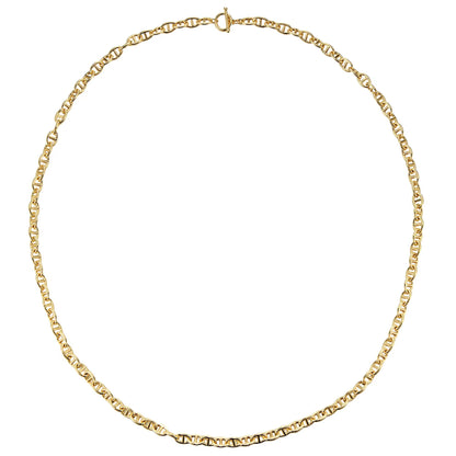 36" Anchor Link Necklace in Gold or Silver