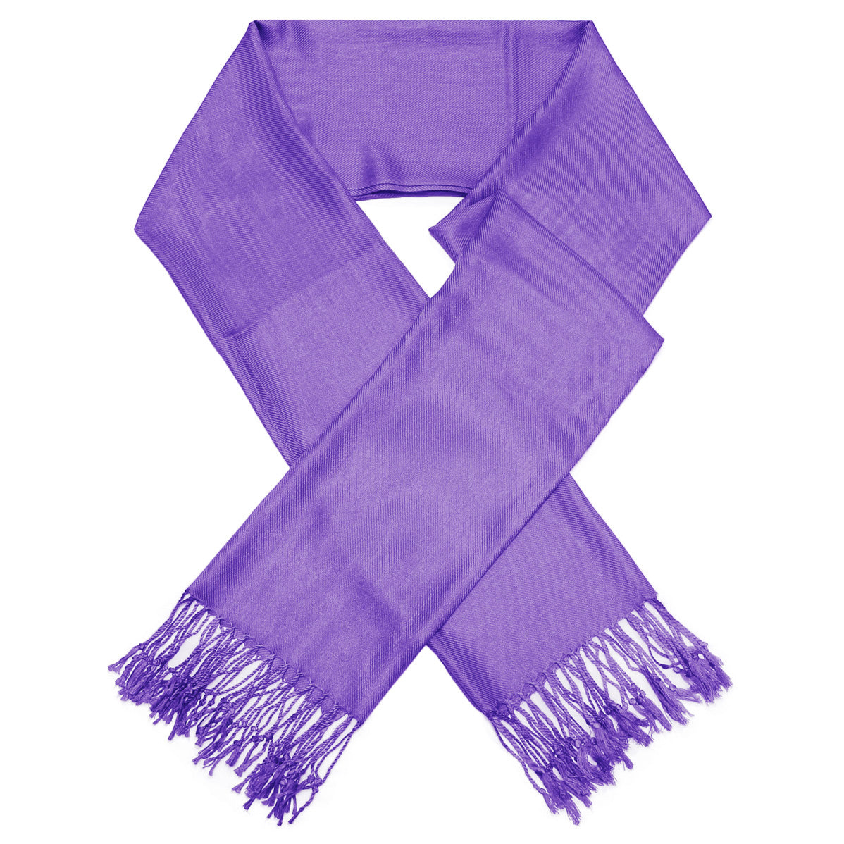 Solid Purple Pashmina Scarves