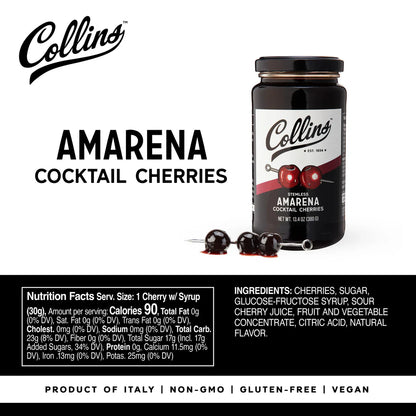 Collins Gourmet Italian Amarena Cherries