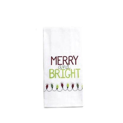 Holiday Saying Tea Towels