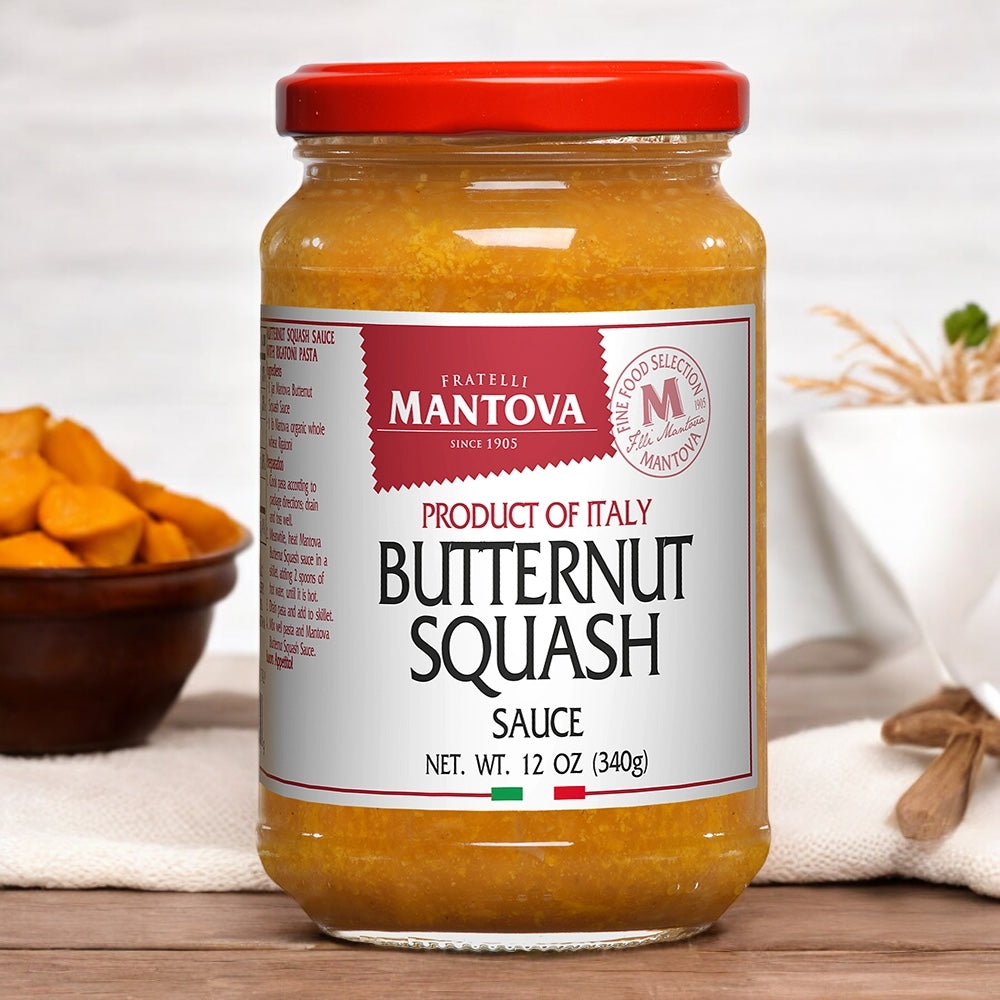 Mantova Butternut Squash Sauce, 12 oz.