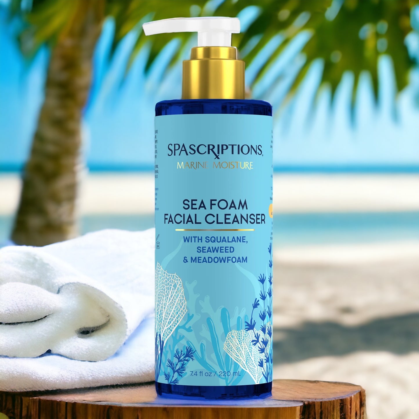 Spascriptions Marine Moisture Sea Foam Facial Cleanser