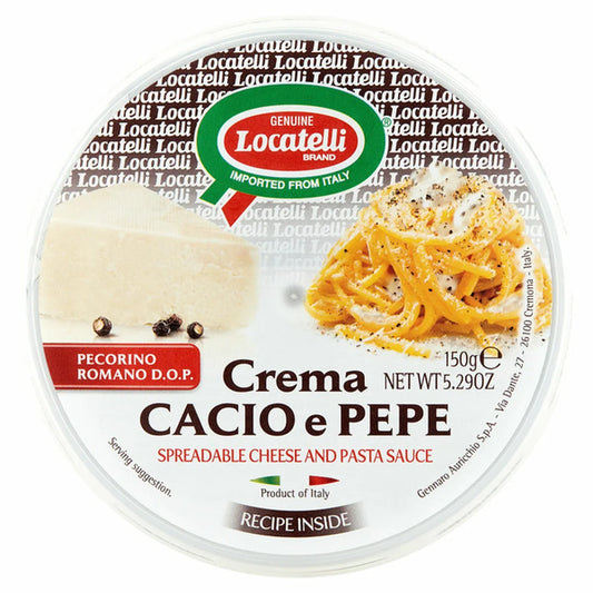 Locatelli Spreadable Crema Di Cacio e Pepe