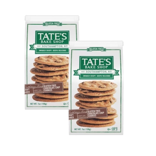 Tate's Gluten Free Chocolate Chip Cookies 2 Packs