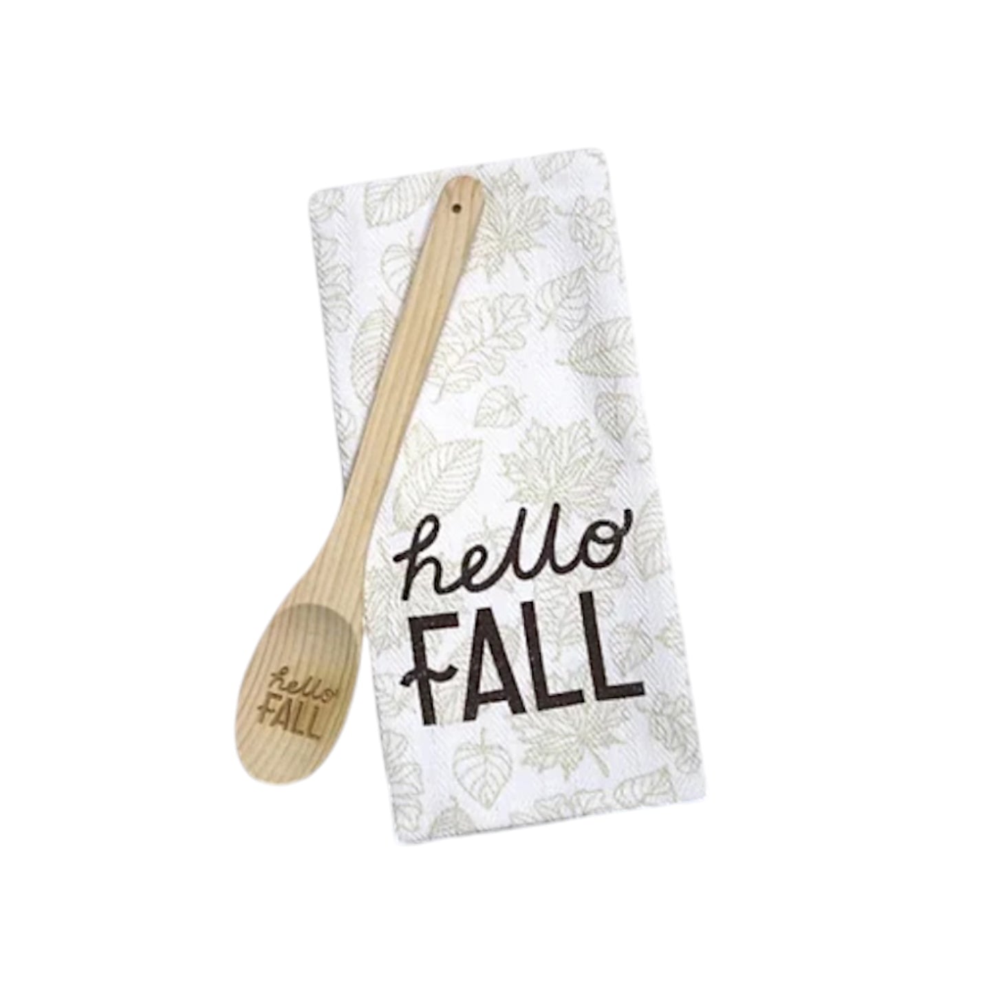 Fall and Spoon Tea Towels