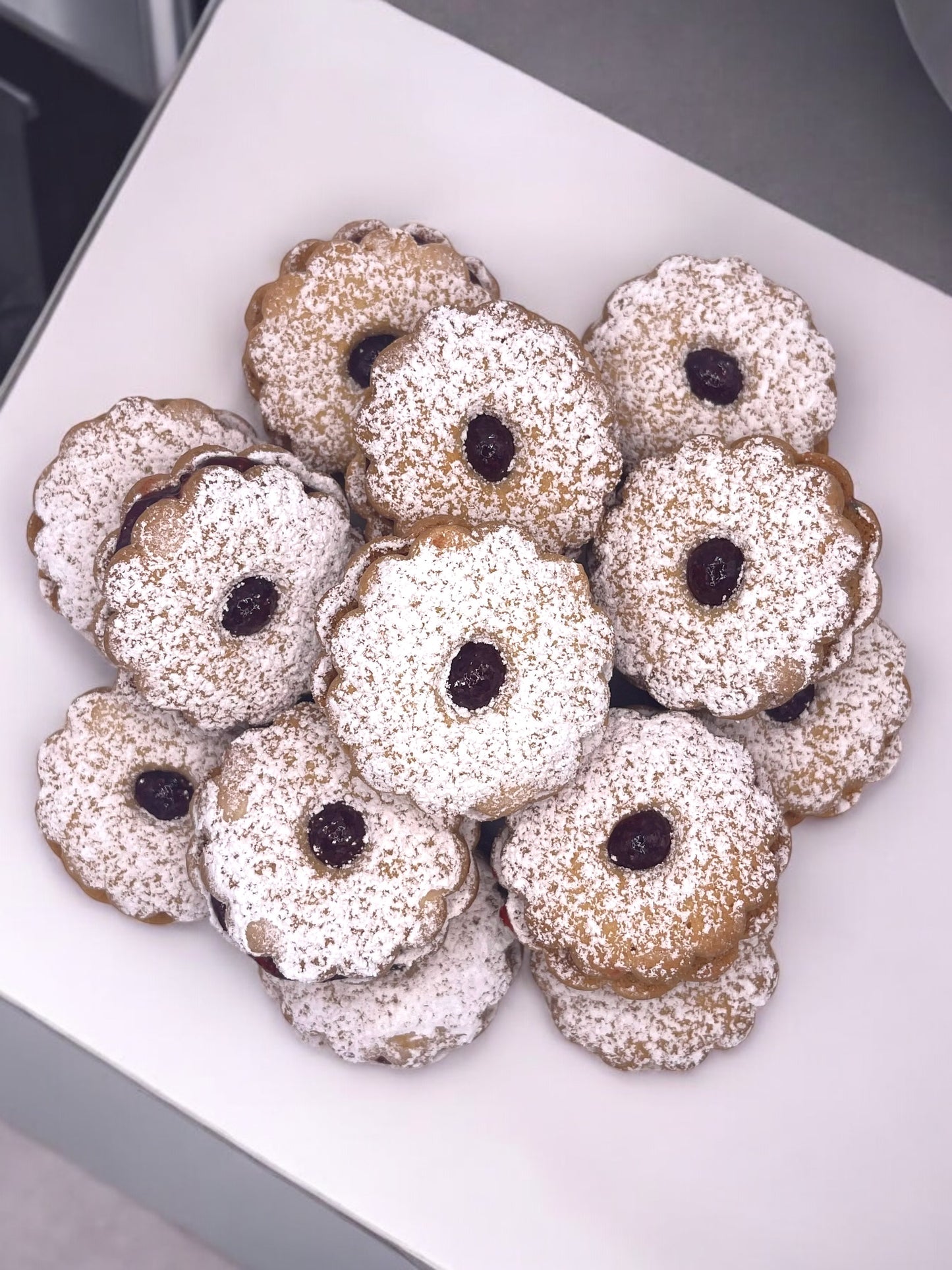 Little Italy BakeShop Linzer Tart Cookies