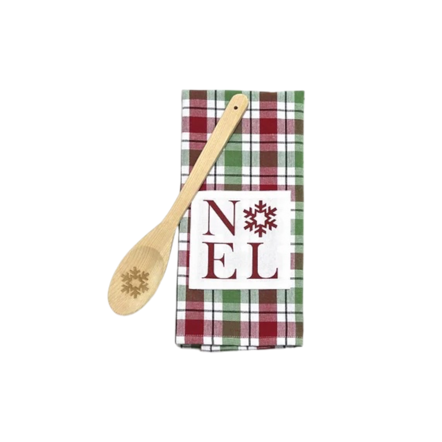 Holiday Tea Towel and Spoon Set