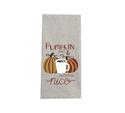 Fall Saying Tea Towels