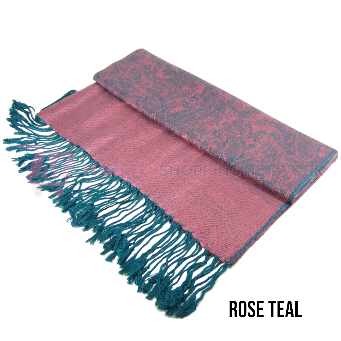 CS All Paisley Colored Pashmina Scarves