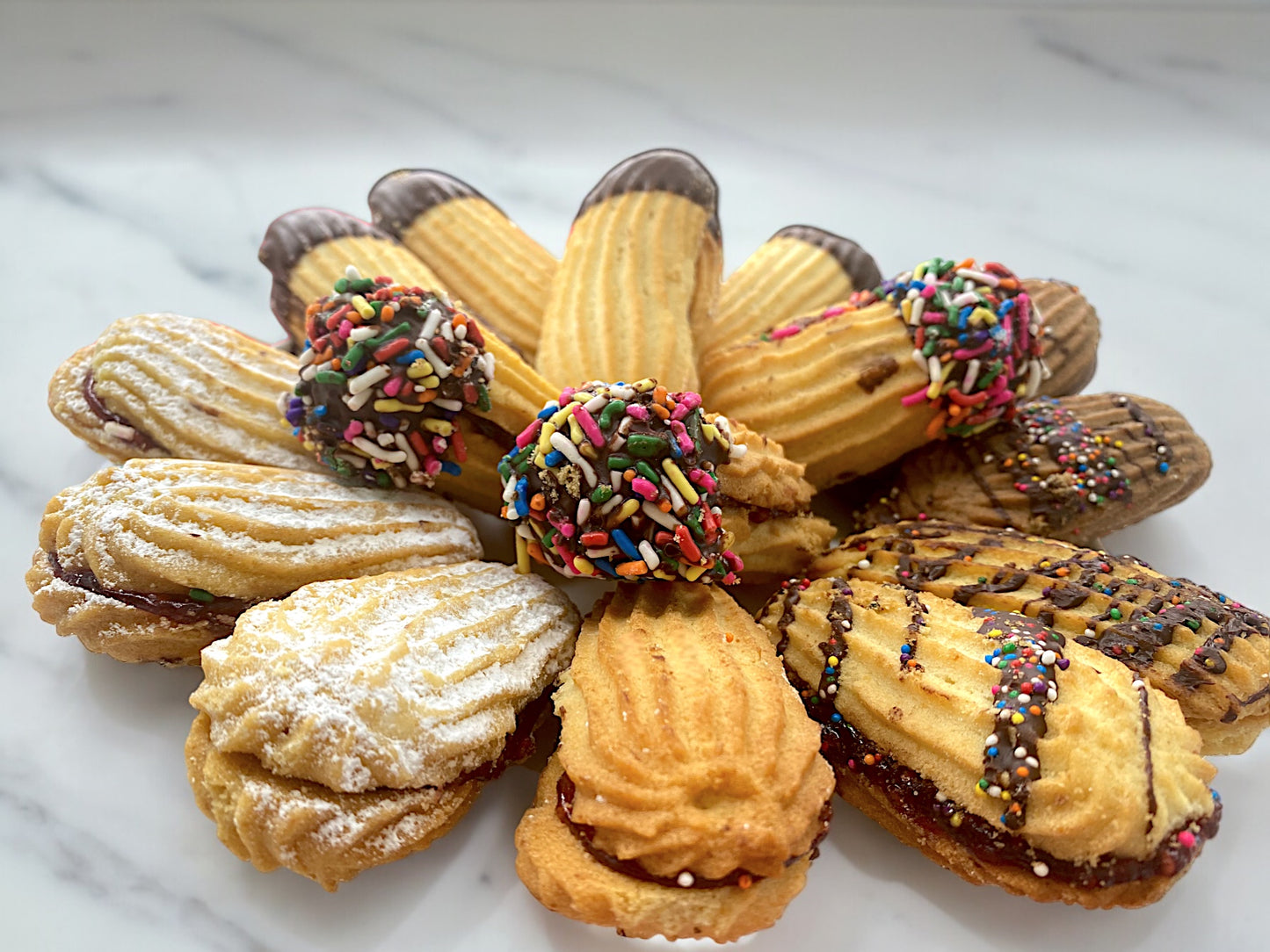 Raspberry Sandwich Cookies