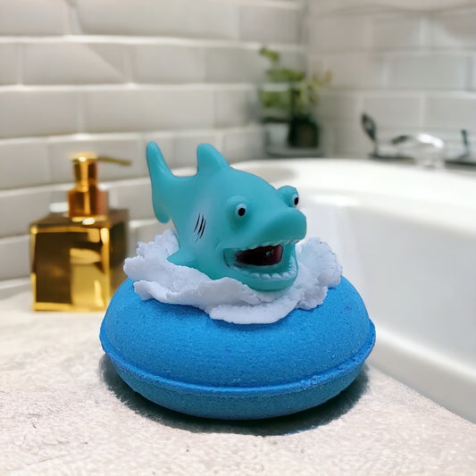 Donut Shark Toy Bath Bomb - Marisa's Shopping Network 