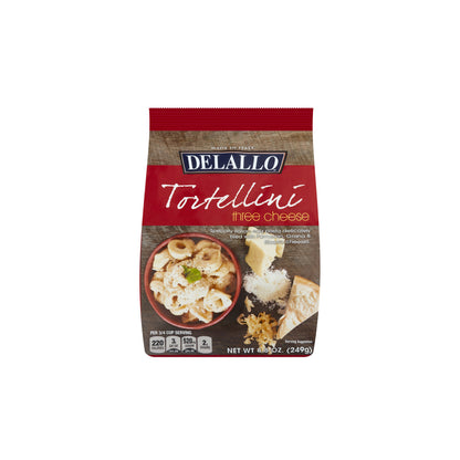 DeLallo Tortellini 3 Cheese Filled Pasta 8.8 oz