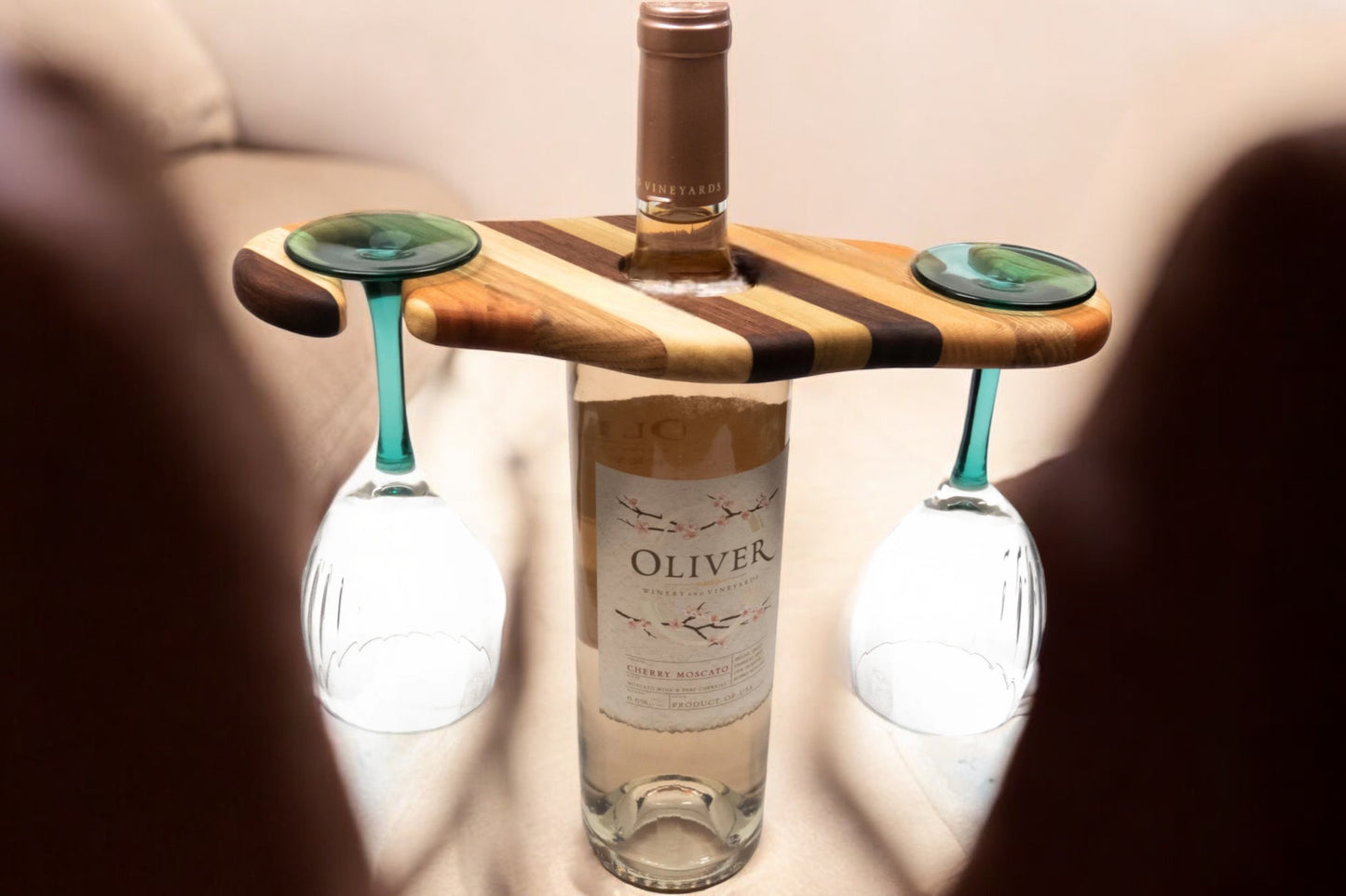 Handmade Wine Caddy